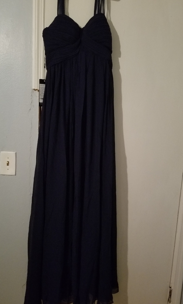 Navy Blue evening Dress